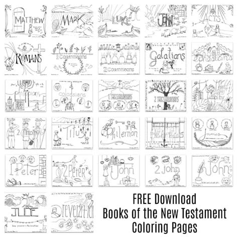 Free Printable New Testament Coloring Pages