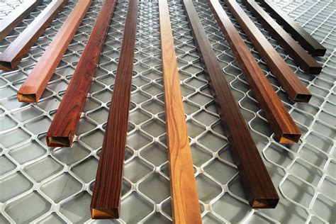 Wood Coating On Aluminium Section - Classic Electrocoating Pvt. Ltd.