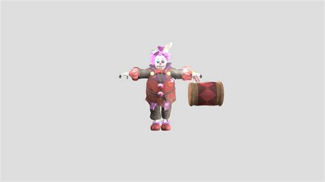 Clown Springtrap Special Delivery - Download Free 3D model by FNAF Models (@samdrw666) [f36ee00 ...