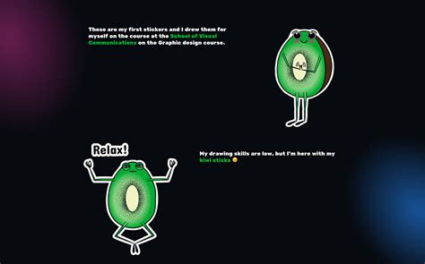 Kiwi Stickers :: Behance