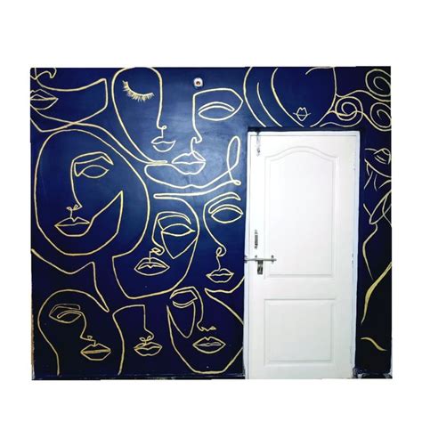 Wall Doodle art inspiration in 2020 | Wall painting, Art inspiration, Wall art
