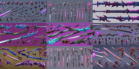 game asset of the sims utensils of japanese weapon | Stable Diffusion | OpenArt