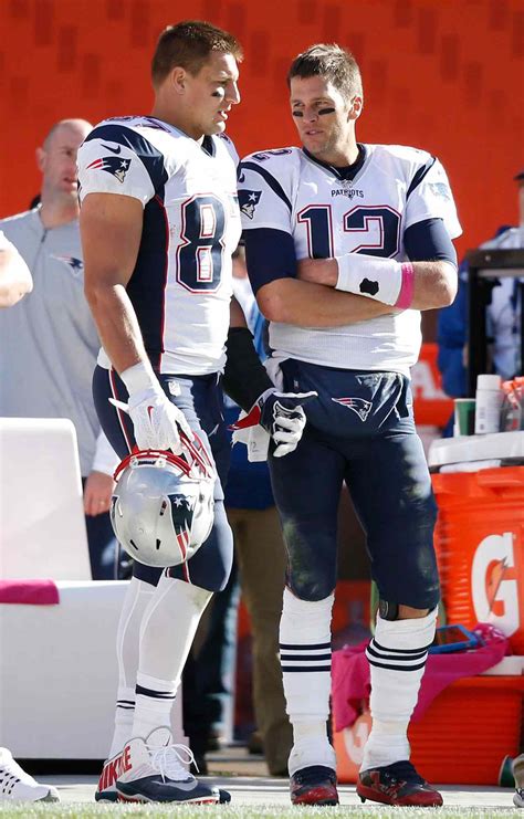 Tom Brady Welcomes Rob Gronkowski Back in Video