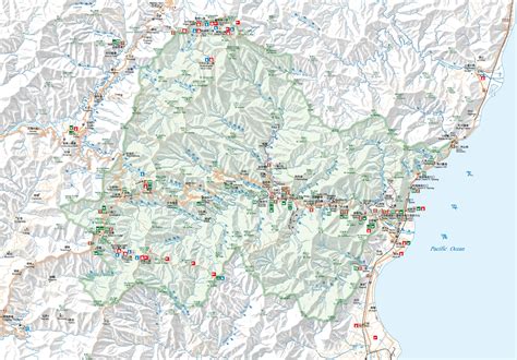 Taroko National Park Map - Sincheng Taiwan • mappery | Taroko national park, National parks map ...