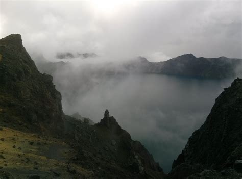 heaven lake at paektu mountain | Paektu mountain, Lake, Landscape