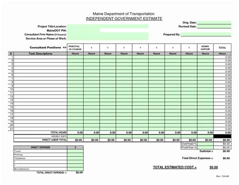 Free Church Excel Templates