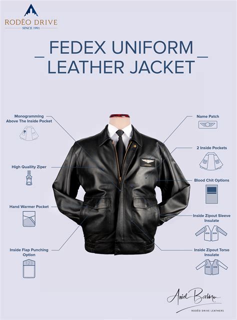 FedEx Jacket | Fedex uniform Leather Jackets - BomCrewMall