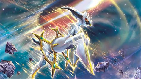 Download Marvelous Arceus Legendary Pokemon Background | Wallpapers.com