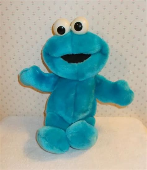 VINTAGE 97 TYCO Talking Tickle Me Cookie Monster Stuffed Plush Toy Sesame Street $14.00 - PicClick
