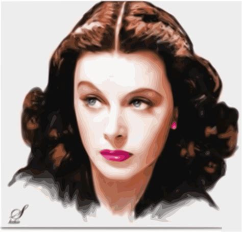 Clipart - Hedy Lamarr