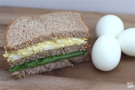 Tuna and Egg Salad Sandwich - Over The Big Moon