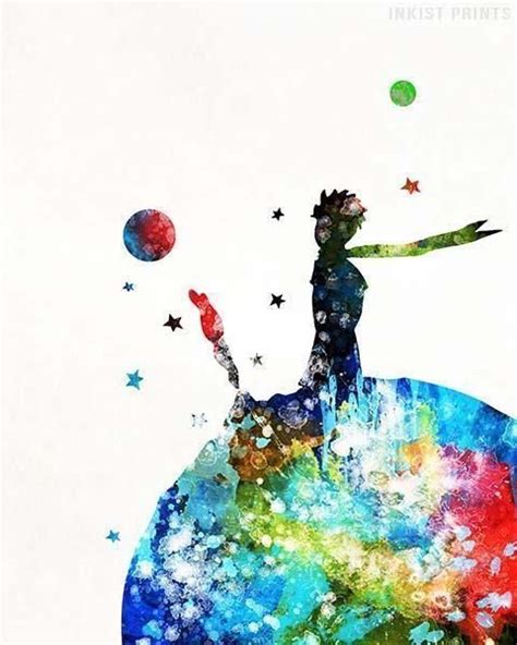 Little Prince, The Little Prince Type 5 Print | The little prince, Watercolor art, Watercolor ...