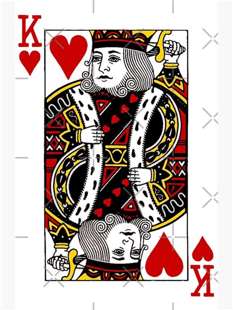 "KING OF HEARTS" Sticker for Sale by Coldwash | Redbubble