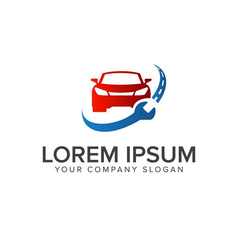 automotive repair logo design concept template 611218 Vector Art at ...