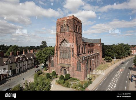 Shrewsbury Abbey Stock Photo - Alamy