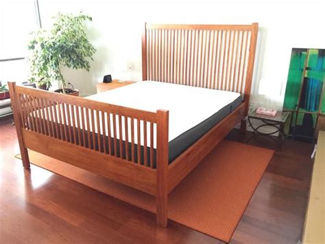 Beautiful Mission-style queen bed frame for sale Vancouver City, Vancouver