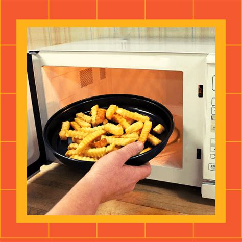 Microwave Frozen French Fries