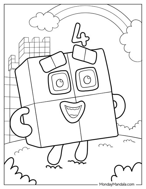 28 Numberblocks Coloring Pages (Free PDF Printables)