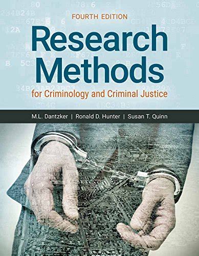 Research Methods for Criminology and Criminal Justice 4th Edition ...