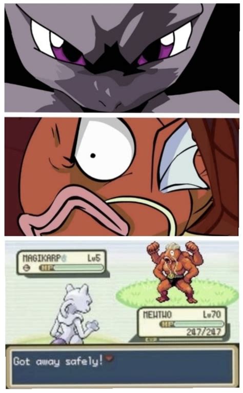 Magikarp used... Cross Chop : r/pokemon