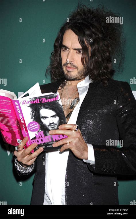 Russell Brand Book Signing Stock Photo - Alamy