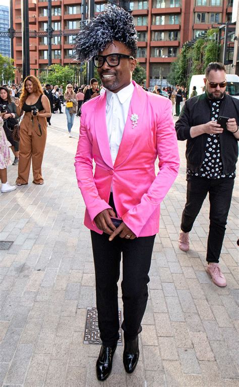 Billy Porter Takes Over London Fashion Week With 4 Outfit Changes | E! News Australia