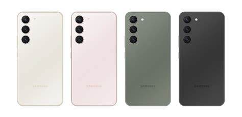 Samsung Galaxy S23, Galaxy S23 Ultra press renders show off rear design ...