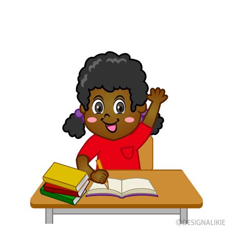 School Student Study Clipart