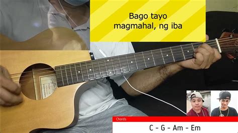 Still One & Yhanzy - Huling Yakap (Guitar Cover With Chords & Lyrics) - YouTube