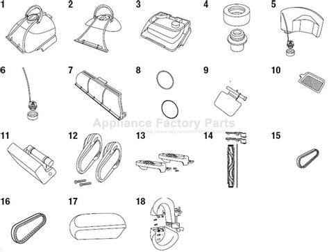 Bissell Proheat Parts Diagram