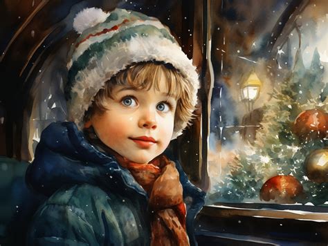 Christmas Wonder Child Free Stock Photo - Public Domain Pictures