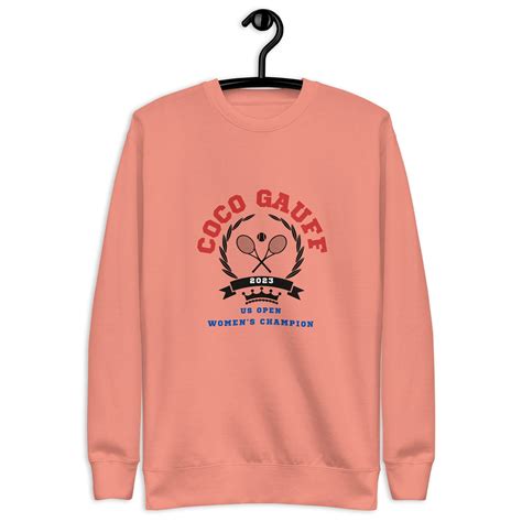 Coco Gauff 2023 National Champion Us Open Hoodie Graphic: Unisex ...