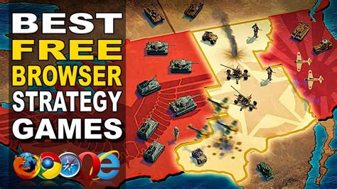 TOP 10 Best Free Browser War Strategy Games - YouTube