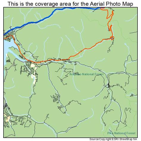 Aerial Photography Map of Keystone, CO Colorado