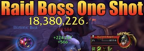 Raid Boss One-Shot for 20 Million Damage - News - Icy Veins