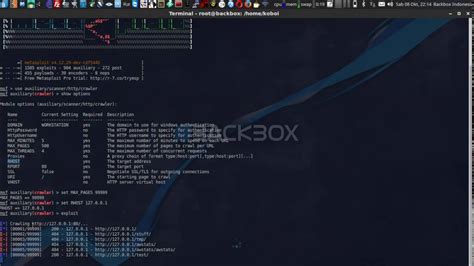 Metasploit auxiliary/scanner/http/crawler - YouTube