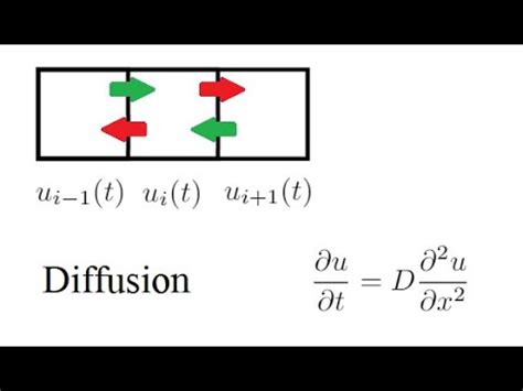 The Diffusion Equation (1D Derivation) - YouTube