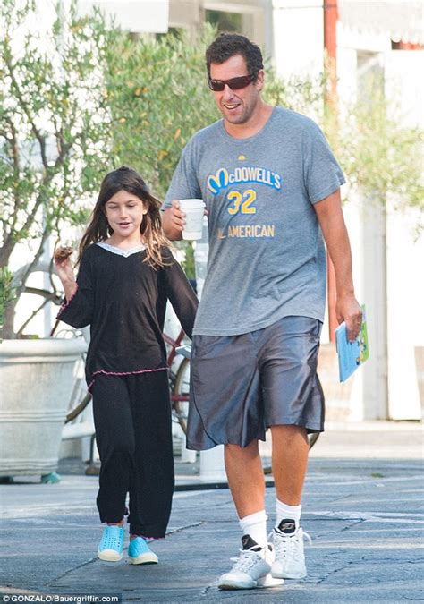 Adam Sandler runs errands with daughter Sunny as they enjoy a day out together | Daily Mail Online