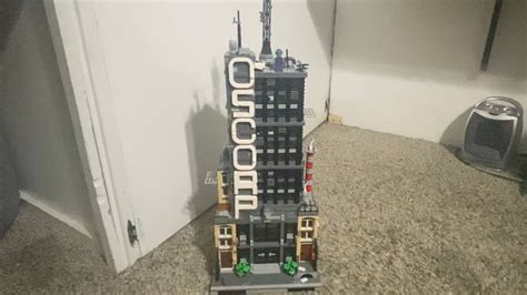 LEGO Marvel Oscorp Industries INTERIOR UPDATE! Custom Modular ...