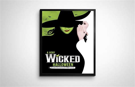 Amazon.com: Wicked Broadway Musical Poster | Wicked Artwork | Wicked ...