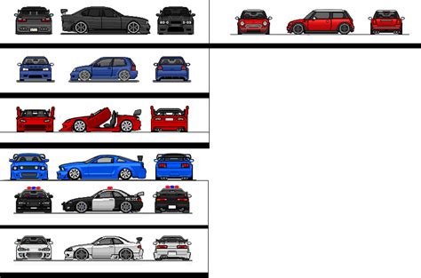 Pixel Car Collection by LILD27 on DeviantArt