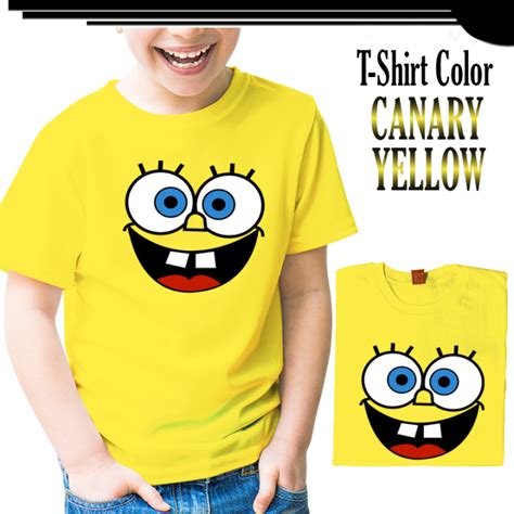 Spongebob Kids and Adult Cartoon Character Design Print T-Shirt ...