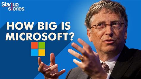 How Big Is Microsoft | Microsoft vs Apple | Net Worth | Bill Gates ...