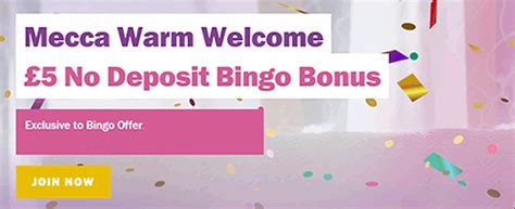 Mecca Bingo | Bingo Offer