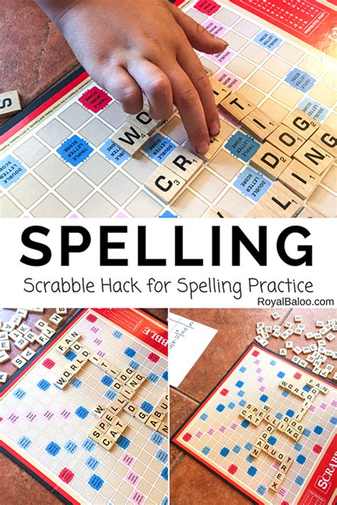 Scrabble Hack for Spelling Practice - Royal Baloo