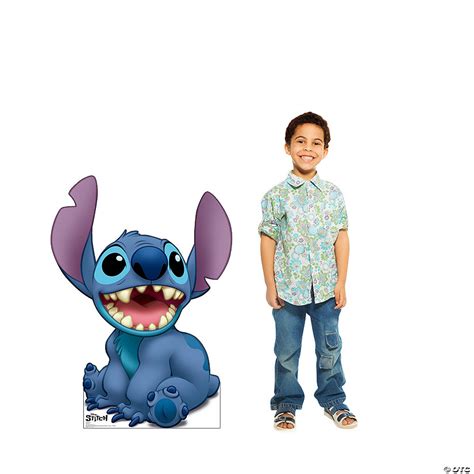 46" Disney’s Lilo & Stitch™ Stitch Life-Size Cardboard Cutout Stand-Up ...