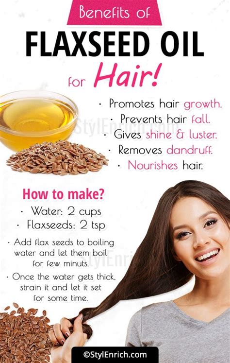 You Will Be Amazed To See The Benefits Of Flaxseed Oil For Hair!