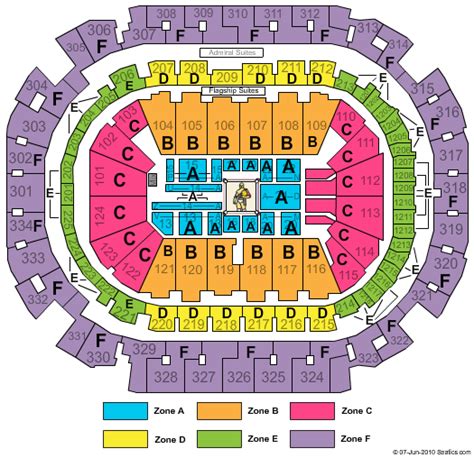 American Airlines Center Seating Chart