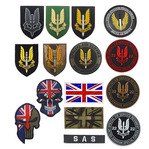 UKSF United Kingdom Special Air Service British Special Forces SAS Patch Who Dares Win ...