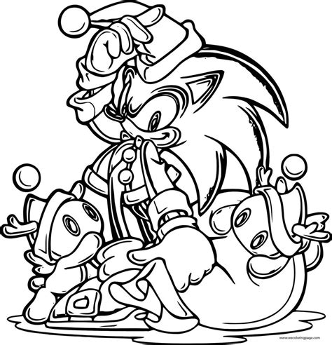 Sonic The Hedgehog Coloring Page Outline Sketch Drawi - vrogue.co